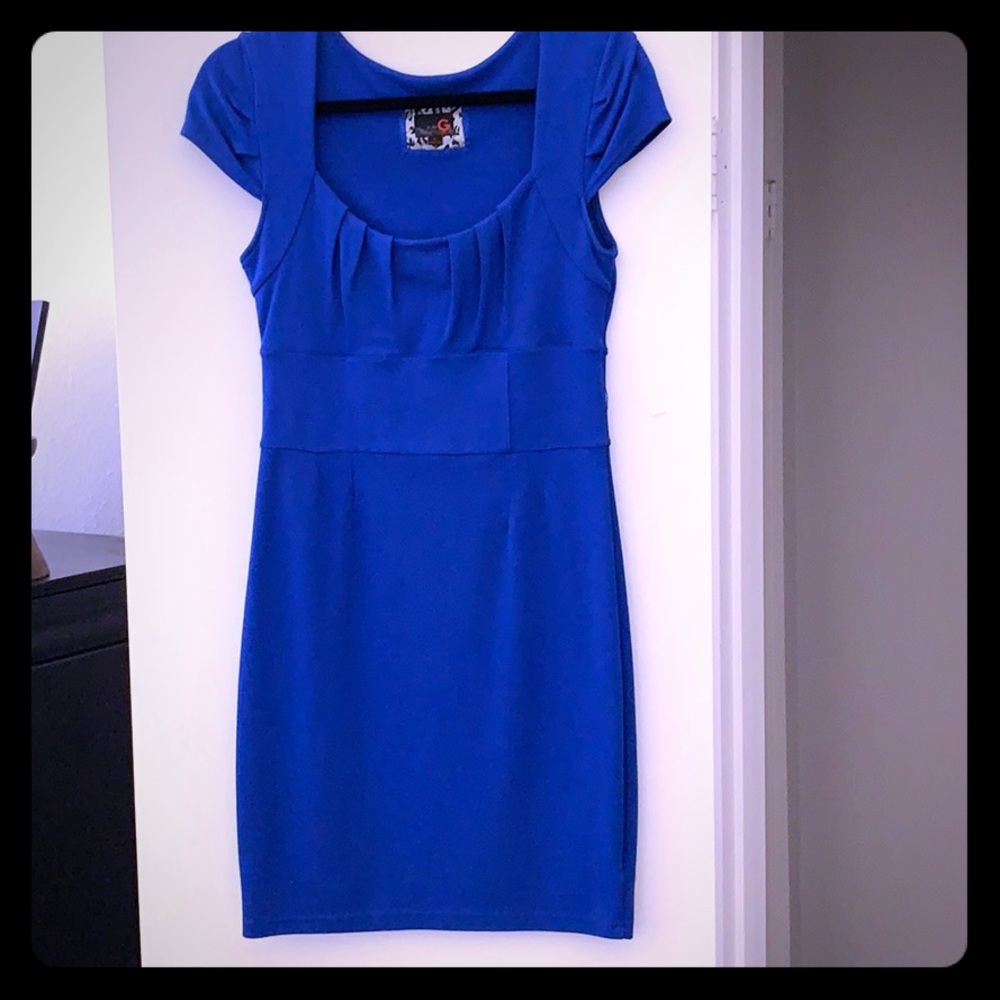 G by Guess..Super sexy blue dress!